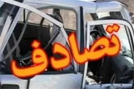 4 کشته در تصادف خودروی پژو و تریلر در داراب فارس