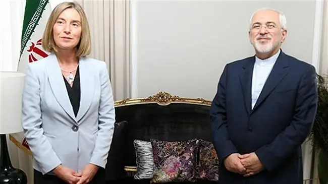 Iran’s Zarif, EU’s top diplomat meet in Oslo