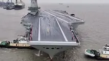 سومین ناو هواپیما‌بر چین با آخرین فناوری راهی دریا شد