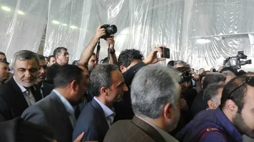 مراسم ورود هواپیمای ای تی آر