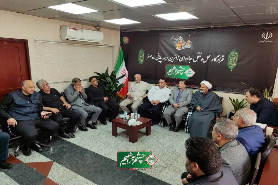 دیدار معاون سازمان راهداری با قاضی تجدید نظر کمیسیون ماده ۱۲ در مشهد