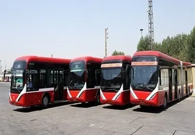 ورود ۲۰۰ اتوبوس تا شهریور به تهران