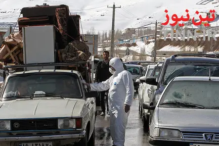 تست حرارت سنجی در ورودی‌های مازندران