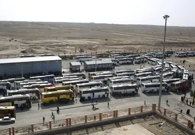 پایانه‌های مرزی شلمچه و چذابه پذیرای زائران اربعین 