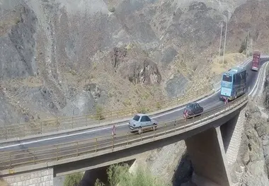 پل جاده نظامی سمنان در مسیر تکمیل