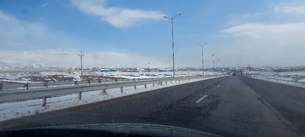 گزارش تصویری آزادراه قزوین رشت