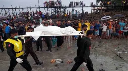 نیمی از اجساد 122 سرنشین هواپیمای نظامی ساقط شده میانمار پیدا شد