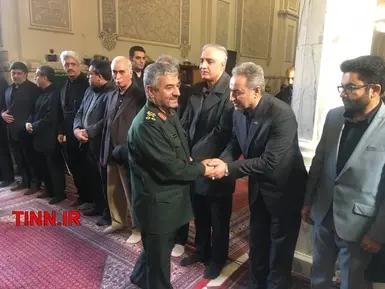 مراسم شهدای سانچی در تهران