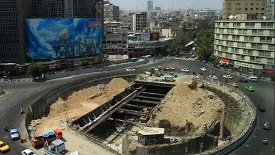 ریخت و پاش در اجرای پروژ‌ه‌های شهری تهران