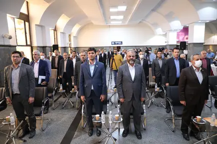  مراسم بهره برداری از ۳۱۹ دستگاه ناوگان ریلی جدید