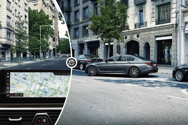 Inrix offers street parking service in connected BMW cars