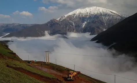  رانش زمین در مازندران