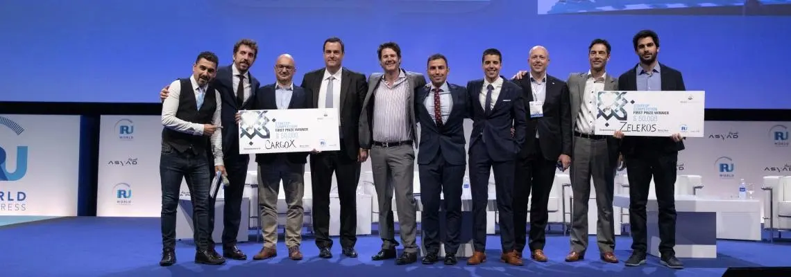 CargoX and Zeleros Hyperloop win the IRU World Congress Startup Competition