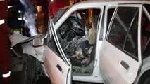 برخورد پراید و اتوبوس در محور هراز یک کشته و 4 مصدوم برجای گذاشت