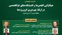 برگزاری نشست تخصصی هم افزایی انجمن ها و اندیشکده های فراتخصصی در ارتقای بهره وری ابرپروژه ها