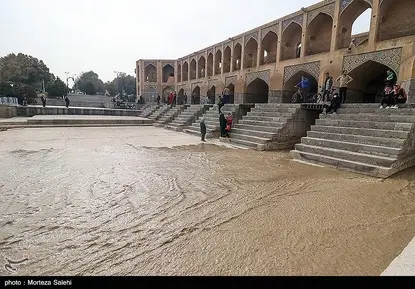 گزارش تصویری چشم نصف جهان به زاینده‌رود روشن شد (6)