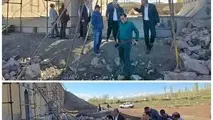 بازدید معاونان راه‌ آهن از پل‌ های بازسازی‌ شده شمال‌ غرب کشور