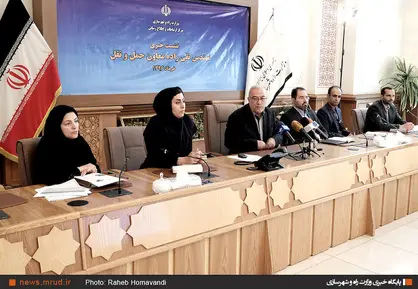 گزارش تصویری: نشست خبری معاون حمل‌نقل وزیر راه و شهرسازی