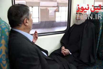 سفر مترویی دکتر روحانی به هشتگرد