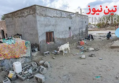 مناطق سیل زده دشتیاری چابهار