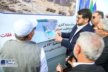 افتتاح 96 کیلومتر کریدور بزرگراهی و آغاز عملیات اجرایی 5 طرح بندری در چابهار (10)
