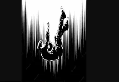آزادراه تهران شمال و پرواز تکان دهنده یک مرد جوان از روی پل + فیلم