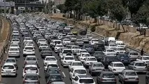 ترافیک آزادراه قزوین–کرج نیمه‌سنگین است