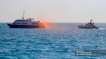 عملیات امداد پزشکی به خدمه شناور غیر ایرانی SEA PEARL ، در نزدیکی بندر عسلویه