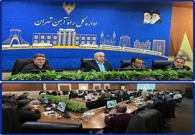 نشست ویژه راه‌ آهن تهران برای ارتقاء ایمنی پس از حادثه خروج قطار مسافری‌