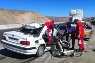 سانحه مرگبار رانندگی در آزاد راه اصفهان - نطنز ۶ کشته داشت
