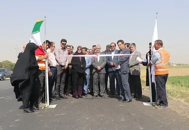 افتتاح طرح روکش آسفالت محور اسدآباد در همدان