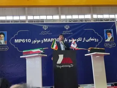 رونمایی از لوکوموتیو مپ ۳۰ در کارخانه مپنالوکوموتیو 