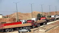 صادرات کالا در مرز مهران از یک میلیون تن فراتر رفت