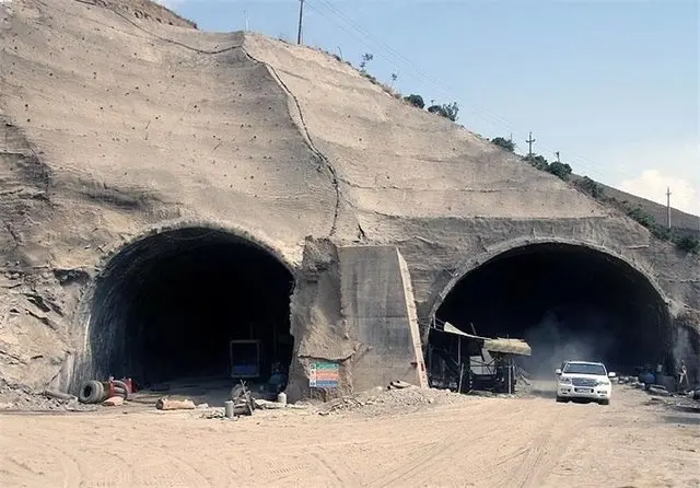 اعلام وضعیت تونل منفجرشده آزادراه تهران-شمال
