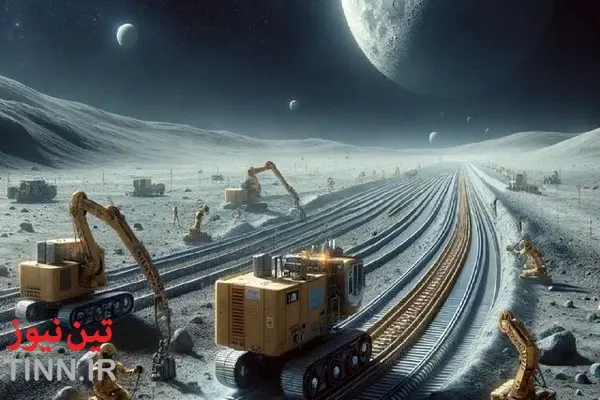 ساخت قطار روی کره ماه توسط ناسا