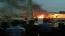 هواپیمای بدون سرنشین در بندر جاسک زمین گیر شد