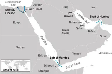 تنگه باب المندب ؛ گلوگاه حیاتی تجارت جهانی زیر فشار بی سابقه