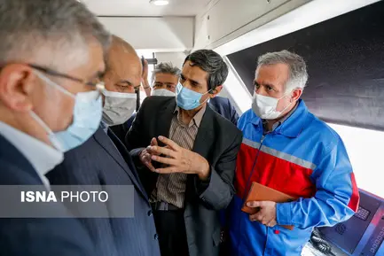 بازدید وزیر کشور از پروژه قطار ملی جهاد دانشگاهی