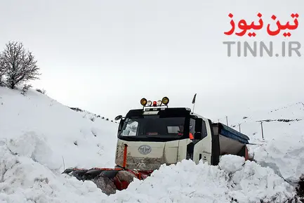 برف روبی و بازگشایی جاده ها در آذربایجان غربی