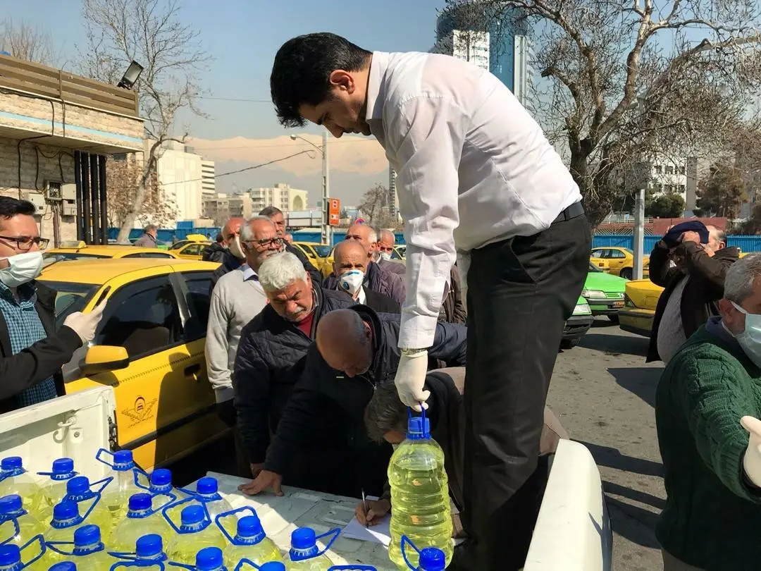اجراى ضدعفونى تاکسى‌هاى شهر تهران