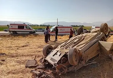جزئیات تصادف مرگبار در محور برازجان  کازرون با ۳ کشته و ۴ مصدوم