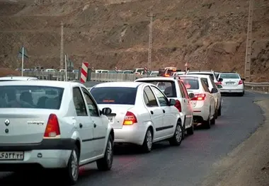 محدودیت‌های ترافیکی جاده کرج-چالوس در پایان هفته