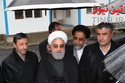افتتاح منطقه یک ازاد راه تهران - شمال