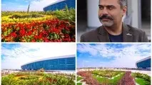 کاشت 20 هزار اصله درخت در محوطه فضای سبز ترمینال سلام