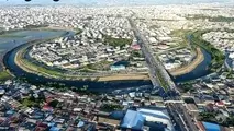 پل گردرودبار شهرستان بابل زیر بار ترافیک + فیلم