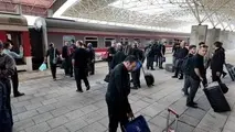 بسیج ناوگان ریلی شمال‌ غرب کشور برای انتقال سوگواران مراسم بدرقه