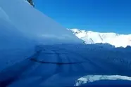 برف‌ روبی گردنه ژالانه در محور سرو آباد پاوه