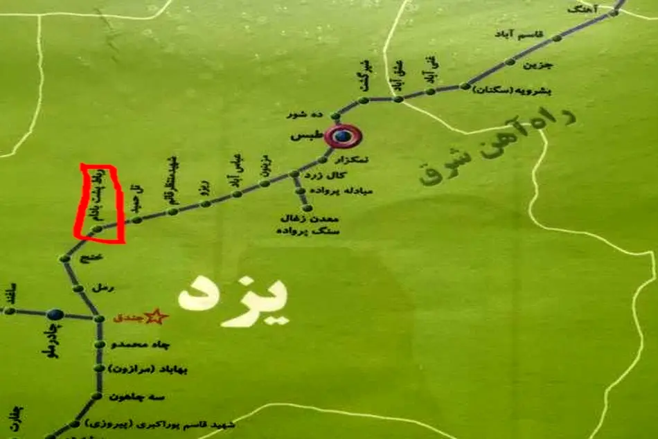 مسدودی 4 ساعته خط آهن شرق؛ توقف قطارهای باری و مسافری 