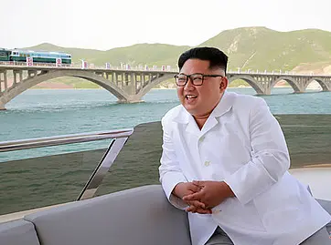 North Korean railway line opens