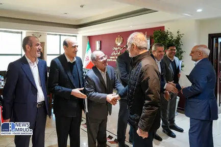 گزارش تصویری بازدید رئیس جمهور از وزارت راه و شهرسازی (2)